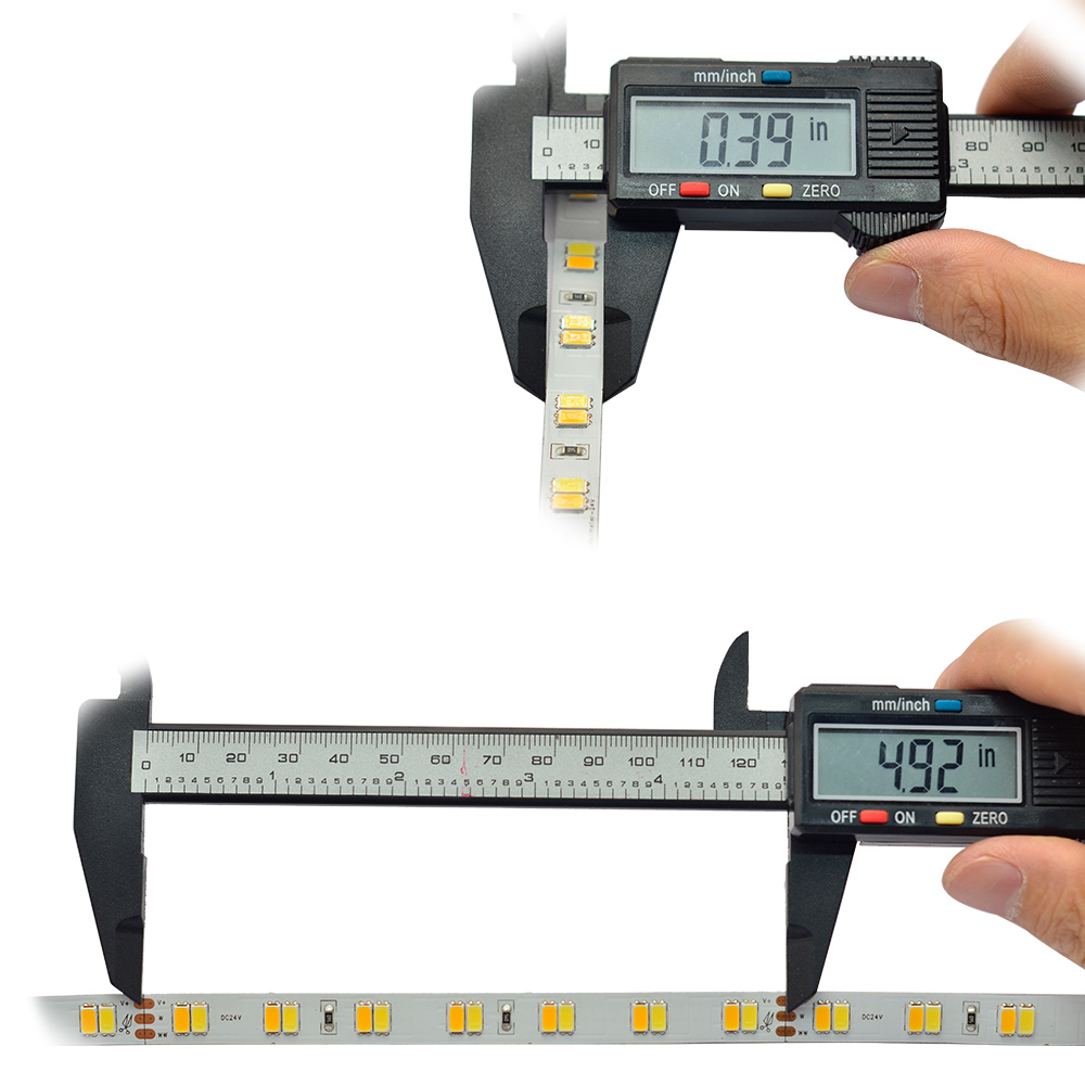 DC24V 5630SMD 560LEDs Flexible LED Strip Lighting - Color Temperature Pure White+Warm White Series DC24V 5630SMD 560LEDs Flexible LED Strip Lighting - Color Temperature Pure White+Warm White Series